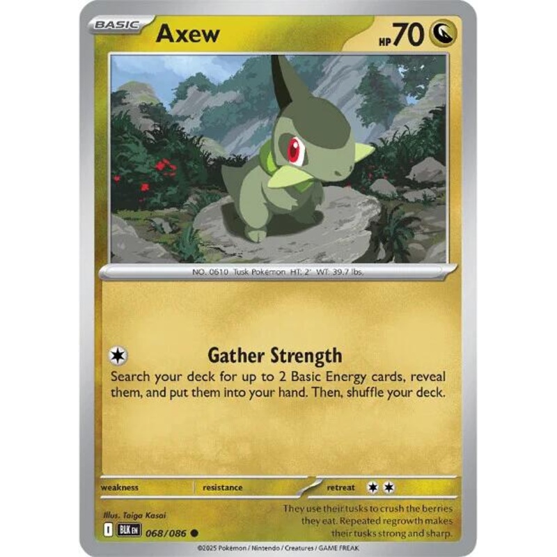 Axew (068/086) [Scarlet & Violet: Black Bolt]