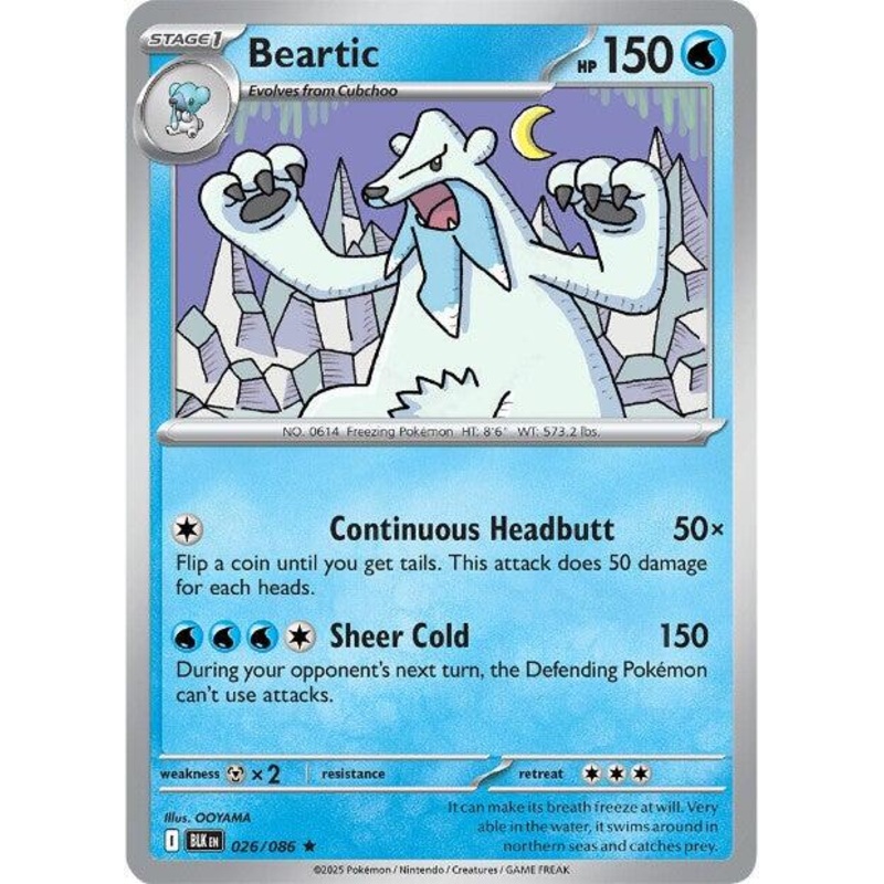 Beartic (026/086) [Scarlet & Violet: Black Bolt]