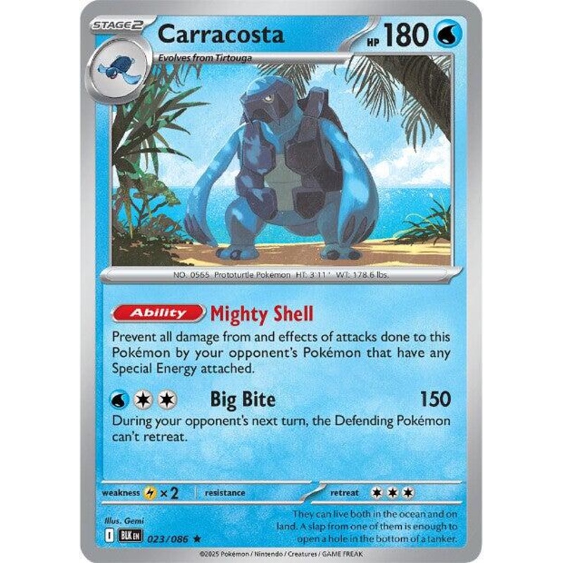 Carracosta (023/086) [Scarlet & Violet: Black Bolt]