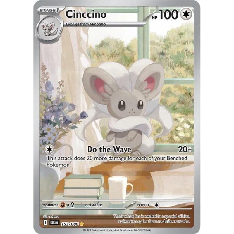 Cinccino (153/086) [Scarlet & Violet: Black Bolt]