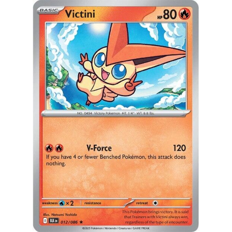 Victini (012/086) [Scarlet & Violet: Black Bolt]