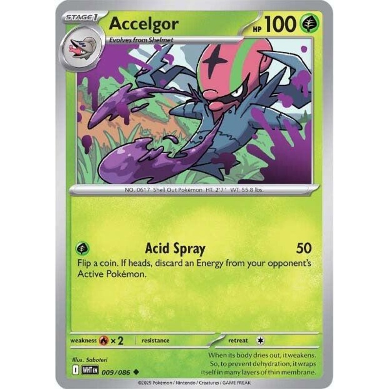 Accelgor (009/086) [Scarlet & Violet: White Flare]