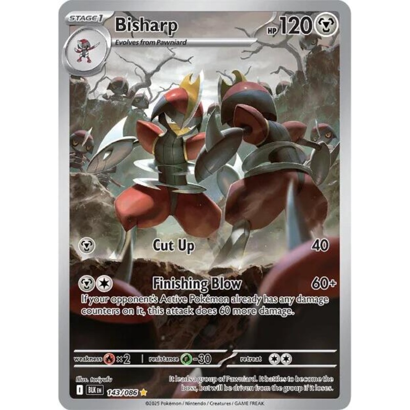 Bisharp (143/086) [Scarlet & Violet: Black Bolt]