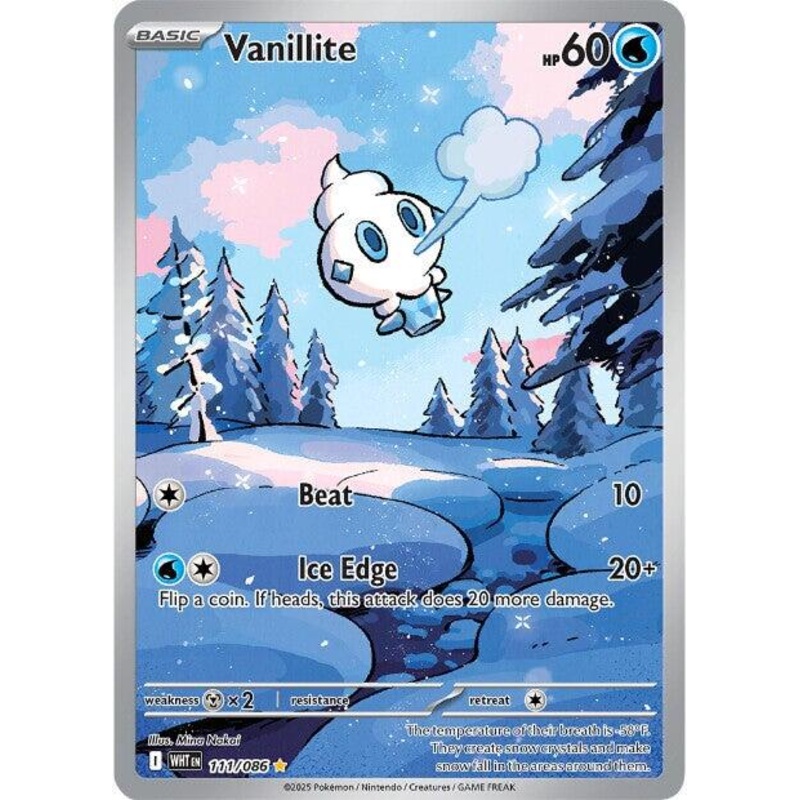 Vanillite (111/086) [Scarlet & Violet: White Flare]