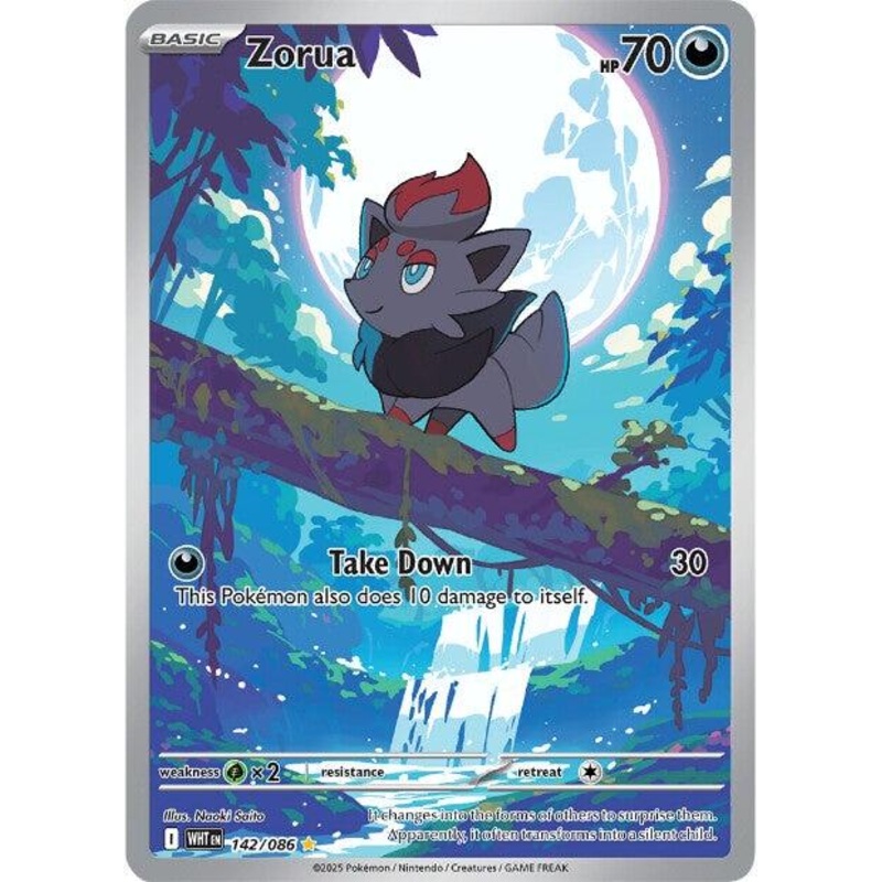Zorua (142/086) [Scarlet & Violet: White Flare]