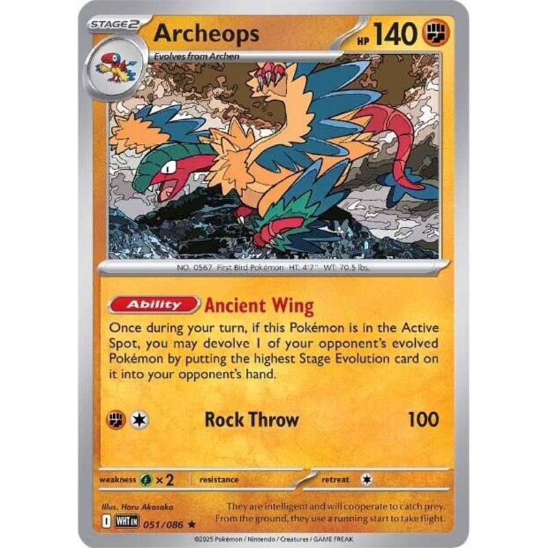Archeops (051/086) [Scarlet & Violet: White Flare]