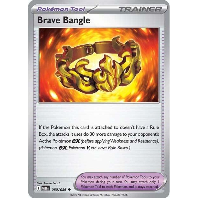 Brave Bangle (080/086) [Scarlet & Violet: White Flare]