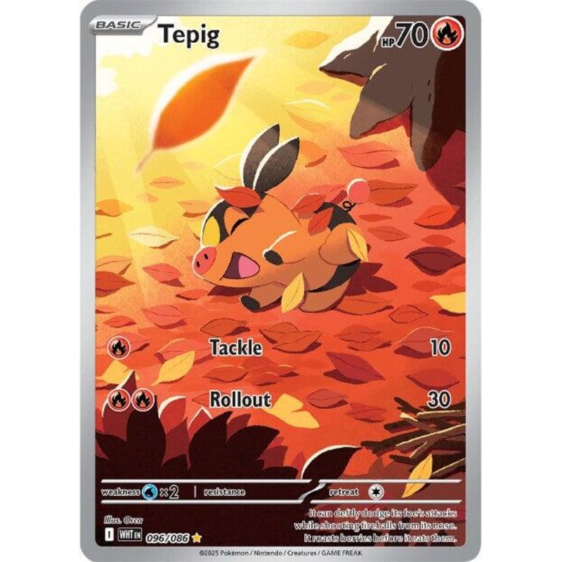 Tepig (096/086) [Scarlet & Violet: White Flare]