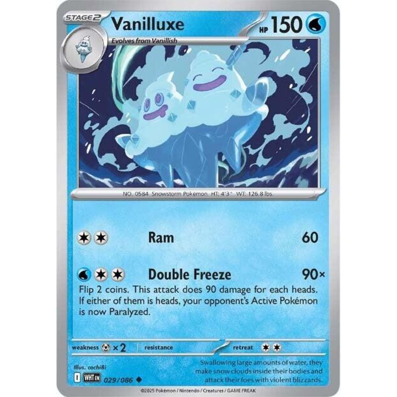 Vanilluxe (029/086) [Scarlet & Violet: White Flare]