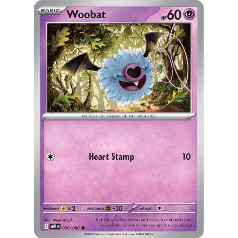 Woobat (036/086) [Scarlet & Violet: White Flare]