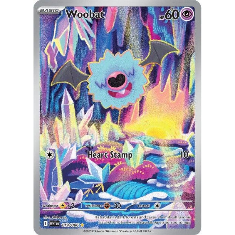 Woobat (119/086) [Scarlet & Violet: White Flare]