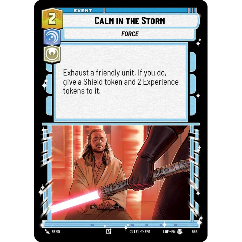 Calm in the Storm (556) (Foil) (556) [Legends of the Force]