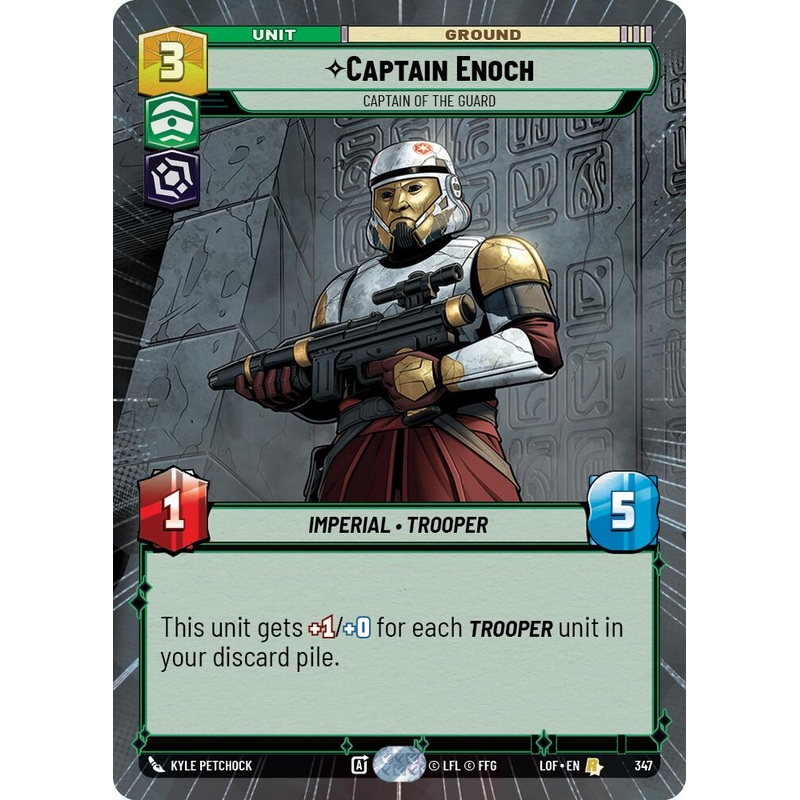 Captain Enoch – Captain of the Guard (347) (Hyperspace) (347) [Legends of the Force]