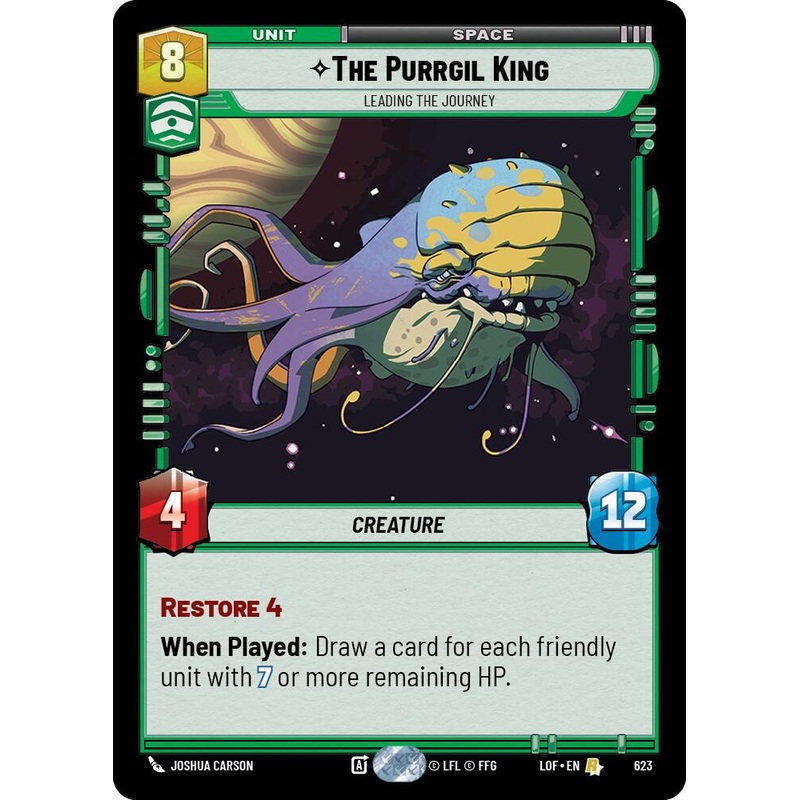 The Purrgil King – Leading The Journey (623) (Foil) (623) [Legends of the Force]