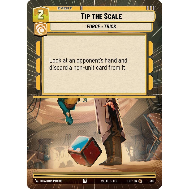 Tip the Scale (490) (Hyperspace) (490) [Legends of the Force]