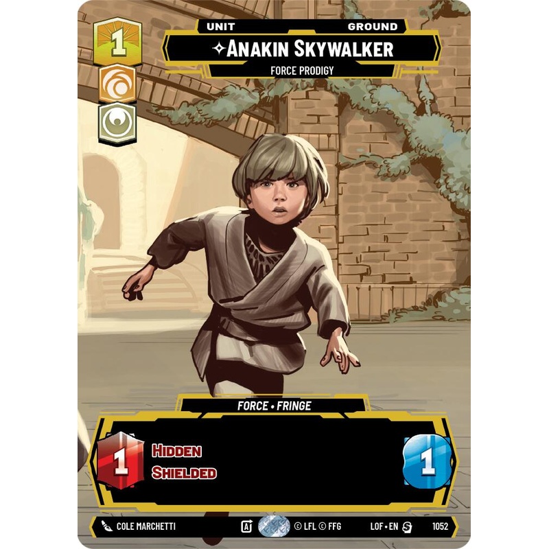 Anakin Skywalker – Force Prodigy (1052) (Prestige) (1052) [Legends of the Force]