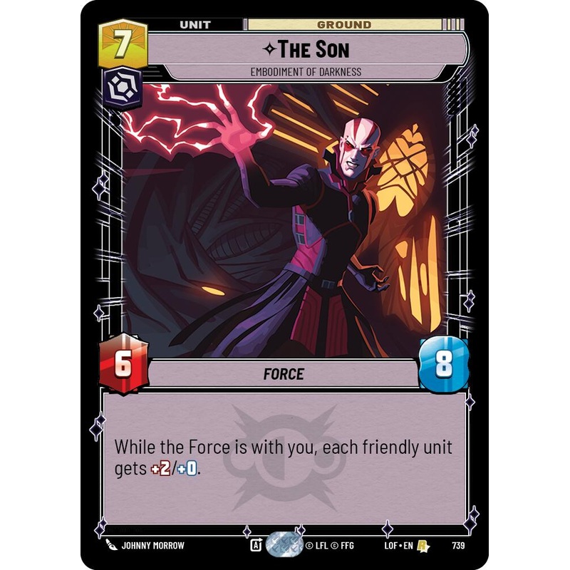 The Son – Embodiment of Darkness (739) (Foil) (739) [Legends of the Force]