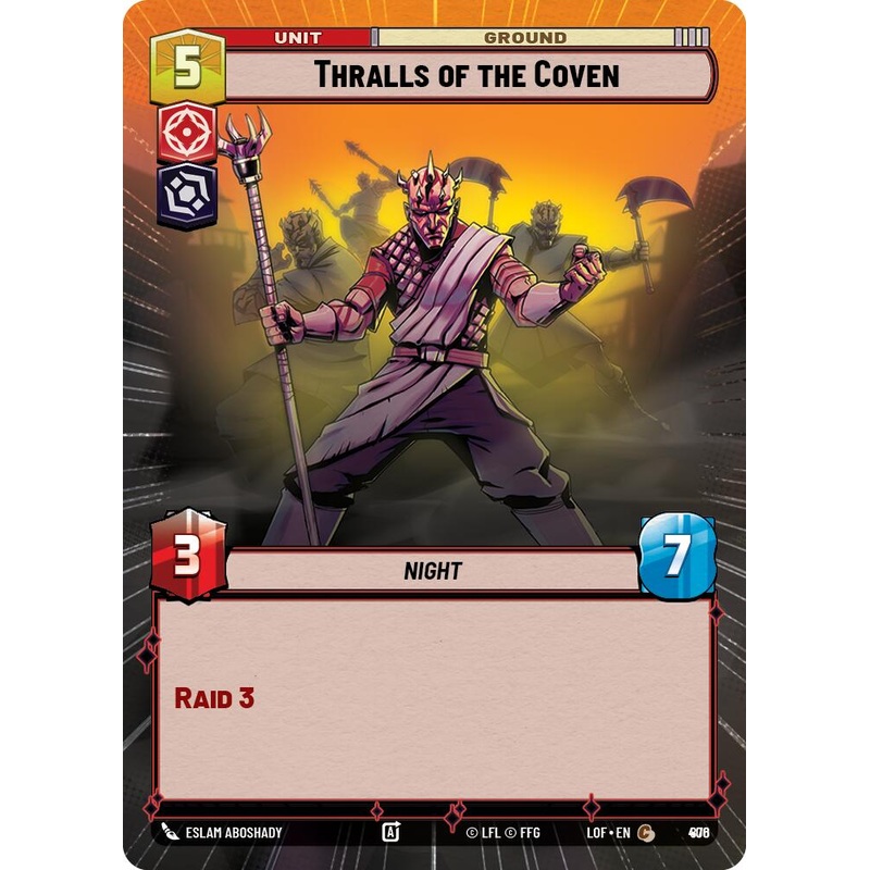 Thralls of the Coven (876) (Hyperspace Foil) (876) [Legends of the Force]