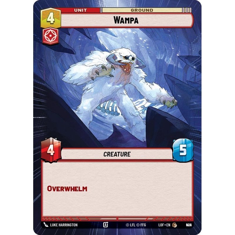 Wampa (904) (Hyperspace Foil) (904) [Legends of the Force]