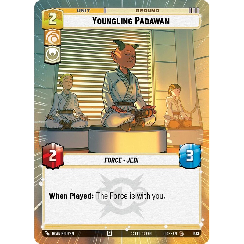 Youngling Padawan (933) (Hyperspace Foil) (933) [Legends of the Force]