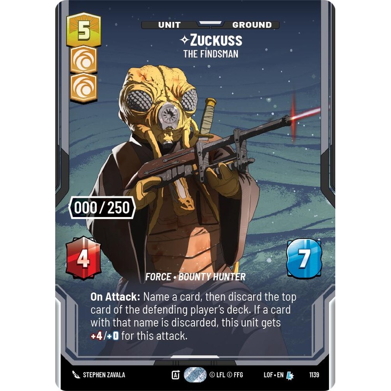 Zuckuss – The Findsman (1139) (Serialized) (1139) [Legends of the Force]