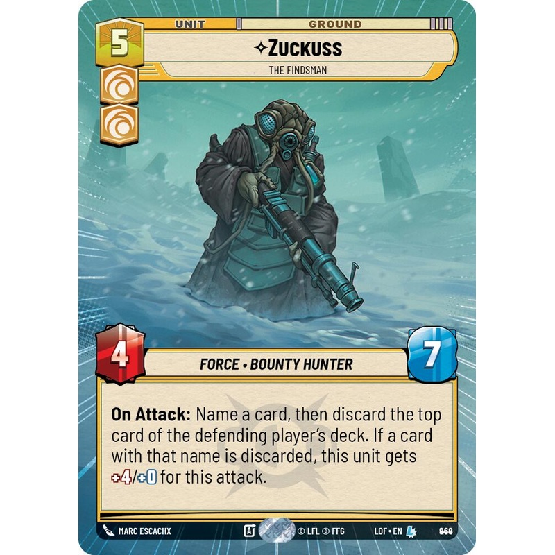 Zuckuss – The Findsman (944) (Hyperspace Foil) (944) [Legends of the Force]