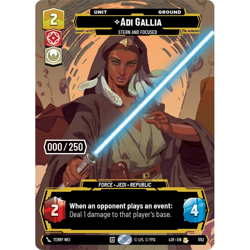 Adi Gallia – Stern and Focused (1152) (Serialized) (1152) [Legends of the Force]