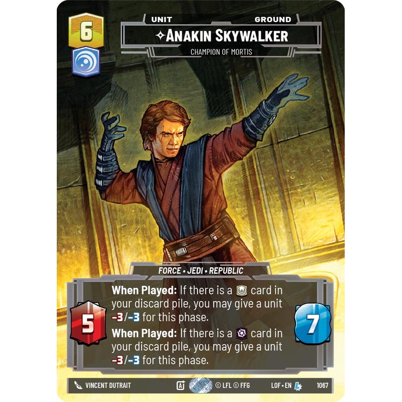 Anakin Skywalker – Champion of Mortis (1067) (Prestige) (1067) [Legends of the Force]