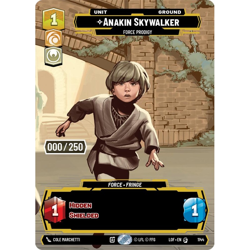 Anakin Skywalker – Force Prodigy (1144) (Serialized) (1144) [Legends of the Force]