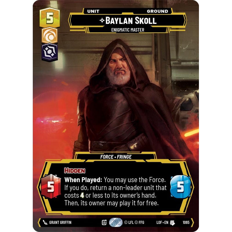 Baylan Skoll – Enigmatic Master (1065) (Prestige) (1065) [Legends of the Force]