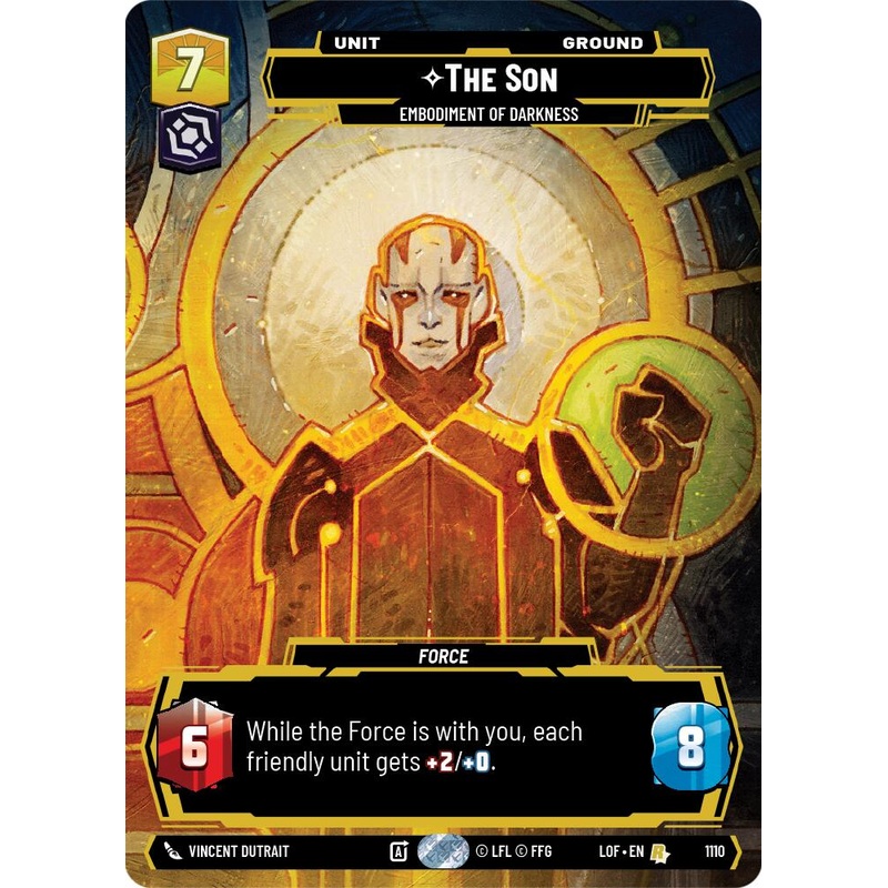 The Son – Embodiment of Darkness (1110) (Prestige Foil) (1110) [Legends of the Force]