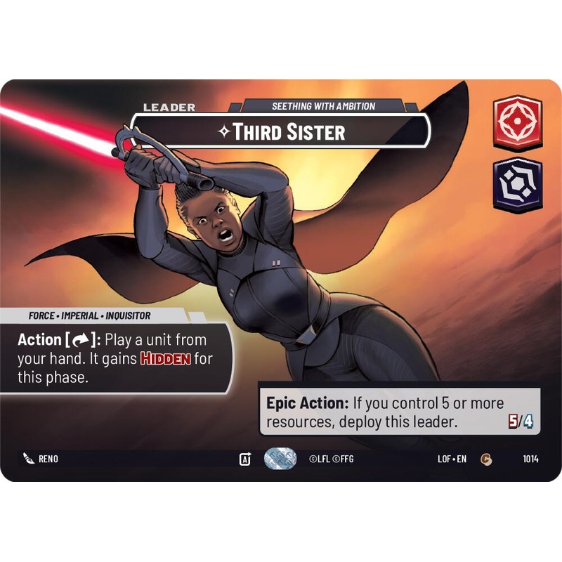 Third Sister – Seething With Ambition (1014) (Showcase) (1014) [Legends of the Force]