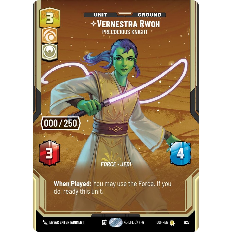 Vernestra Rwoh – Precocious Knight (1127) (Serialized) (1127) [Legends of the Force]