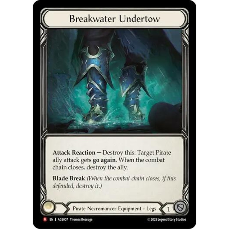 Breakwater Undertow [AGB007] (Armory Deck: Gravy Bones)  Rainbow Foil