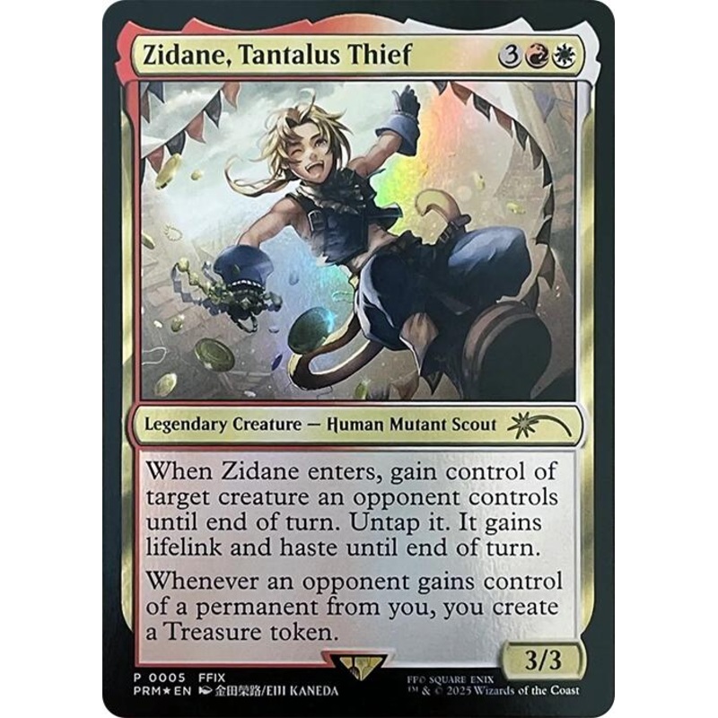 Zidane, Tantalus Thief [Wizards Play Network 2025]