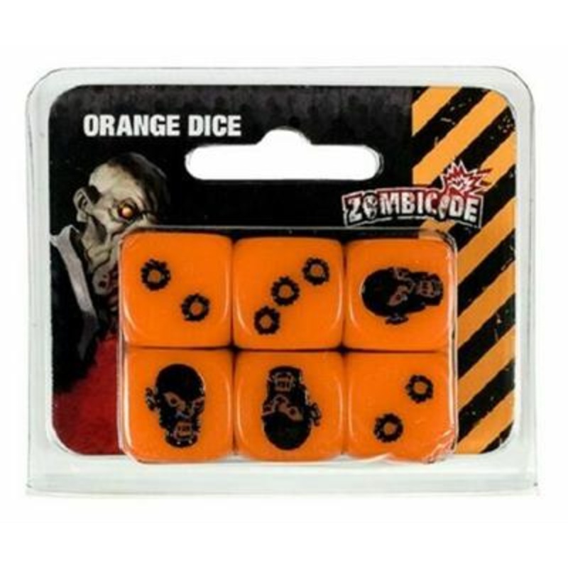 Zombicide: Orange Special Dice