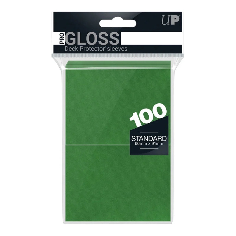 Ultra-Pro Standard Green Sleeves – 66mm x 91mm (100)