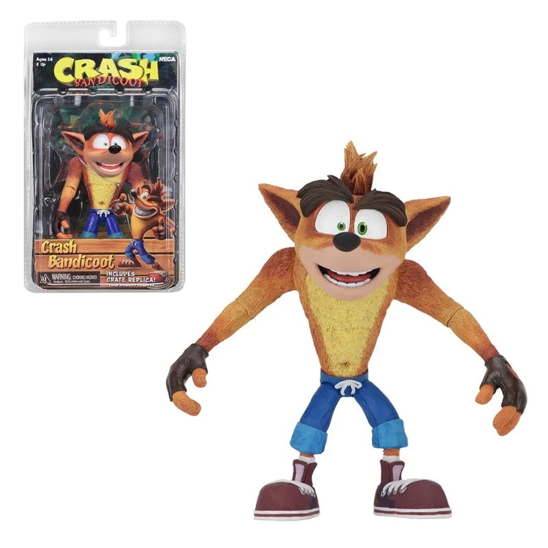 Neca Crash Bandicoot – 7 Scale Action Figure – Basic Crash Figure