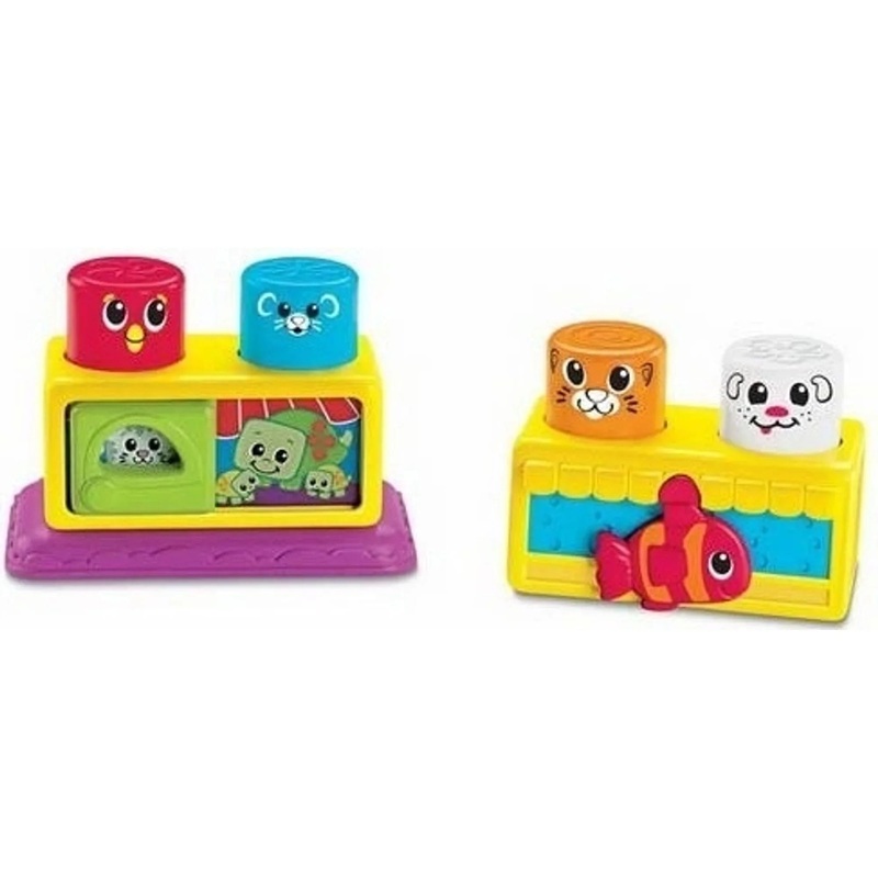 FISHER-PRICE Stack n Surprise Blocks – Blocktivity Pet Shop