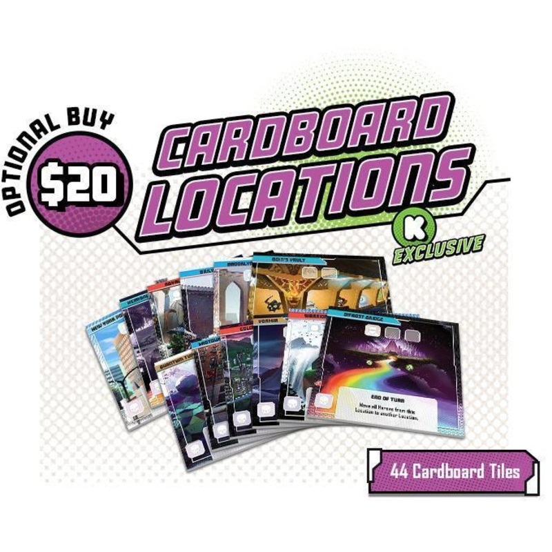 Marvel United: Cardboard Locations