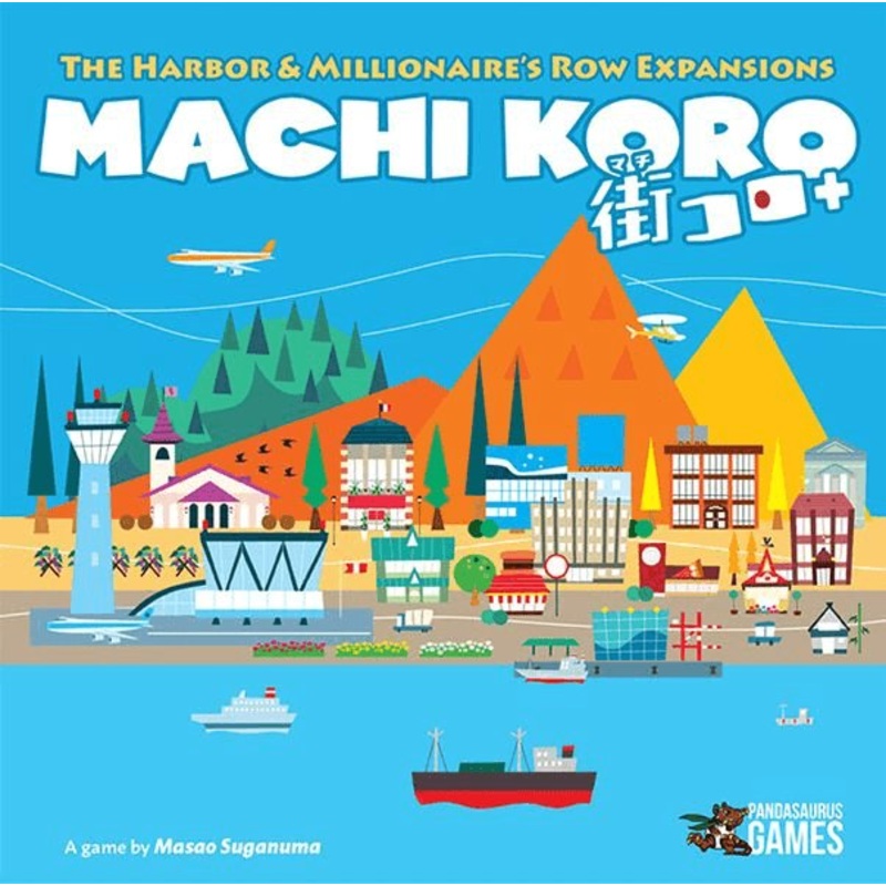 Machi Koro 5th anniversary Edition Millionaires’s Row expansions