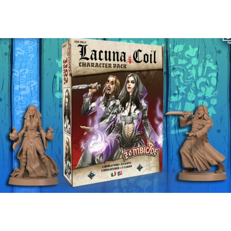 Zombicide White Death – Lacuna Coil Character Pack