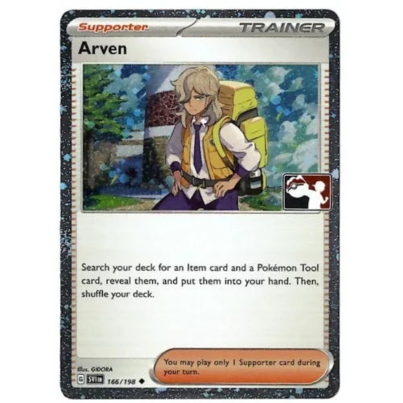 [COSMOS HOLO] Arven – 166/198 – Pokemon Prize Pack Series Promo