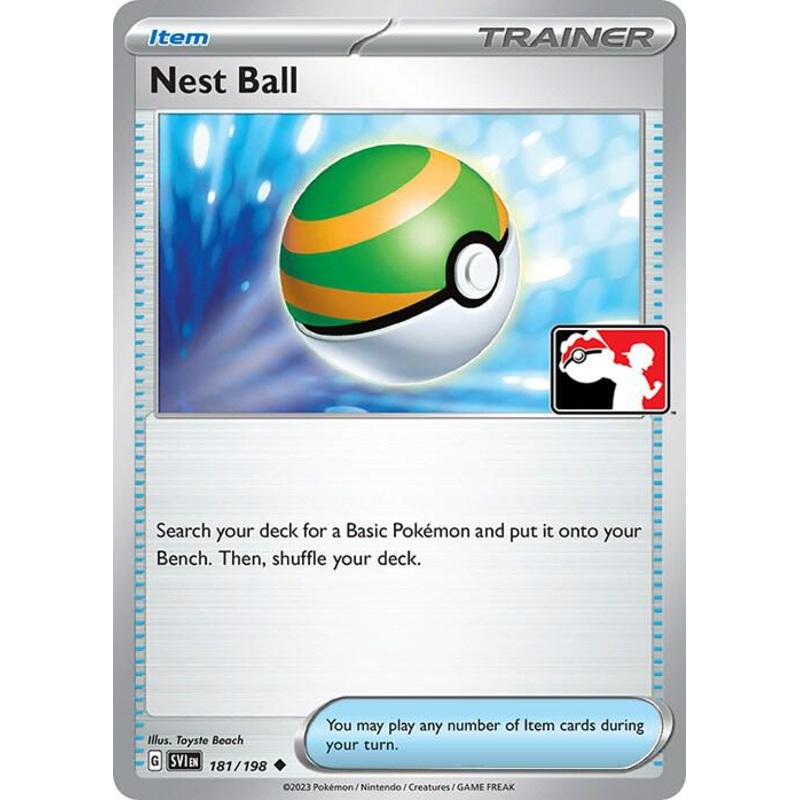 [COSMOS HOLO] Nest Ball – 181/198 – Pokemon Prize Pack Series 5 Promo
