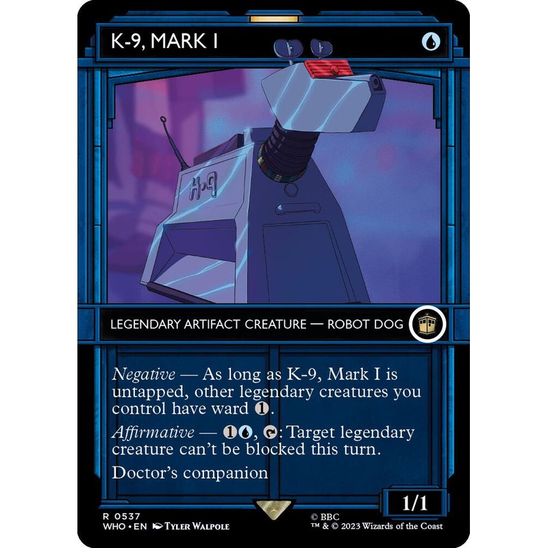 SHOWCASE K-9, Mark I – #537 – Rare Universes Beyond: Doctor Who