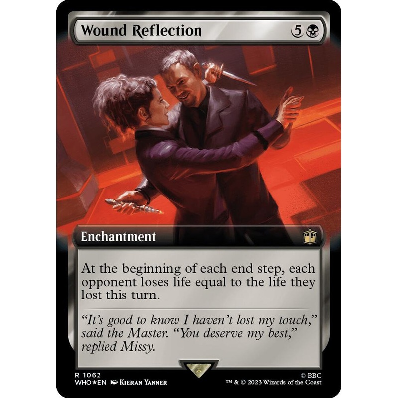 SURGE FOIL EXTENDED Wound Reflection – #1062 – Rare Universes Beyond: Doctor Who