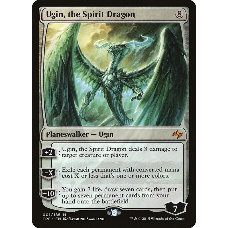 Ugin, the Spirit Dragon – 001/185 – Mythic Fate Reforged