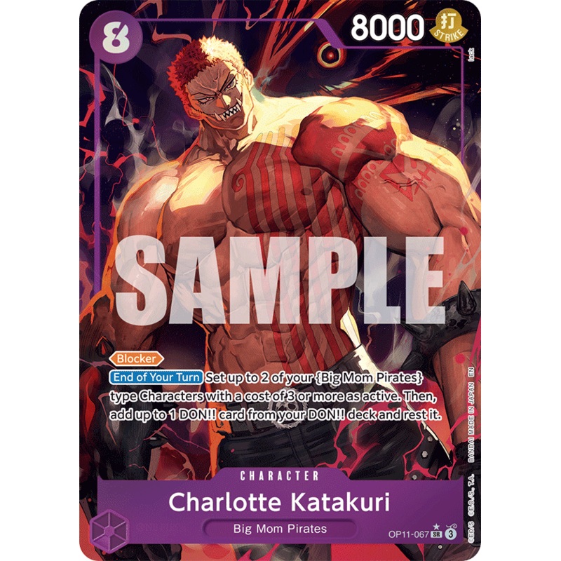 [ALTERNATE ART] Charlotte Katakuri (067) OP11-067 – SR OP-11 A Fist of Divine Speed