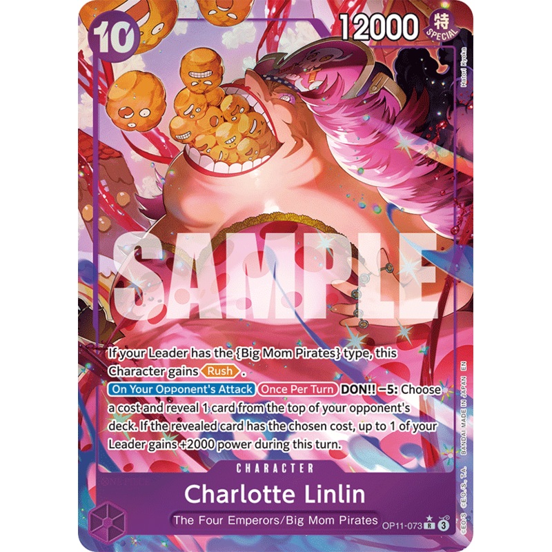 [ALTERNATE ART] Charlotte Linlin OP11-073 – R OP-11 A Fist of Divine Speed