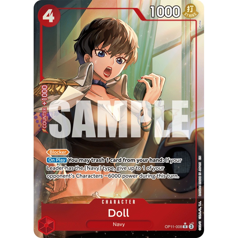[ALTERNATE ART] Doll OP11-008 – R OP-11 A Fist of Divine Speed